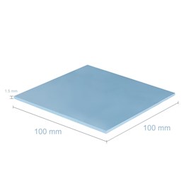 თერმო ბალიში Arctic ACTPD00054A, Thermal Pad, 100x100, 1.5mm, Blue